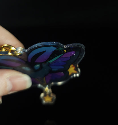 [FLOP/B-Grade] Moth Merchant Acrylic Charm Keychain