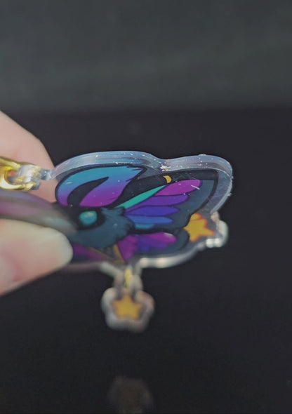 [FLOP/B-Grade] Moth Merchant Acrylic Charm Keychain